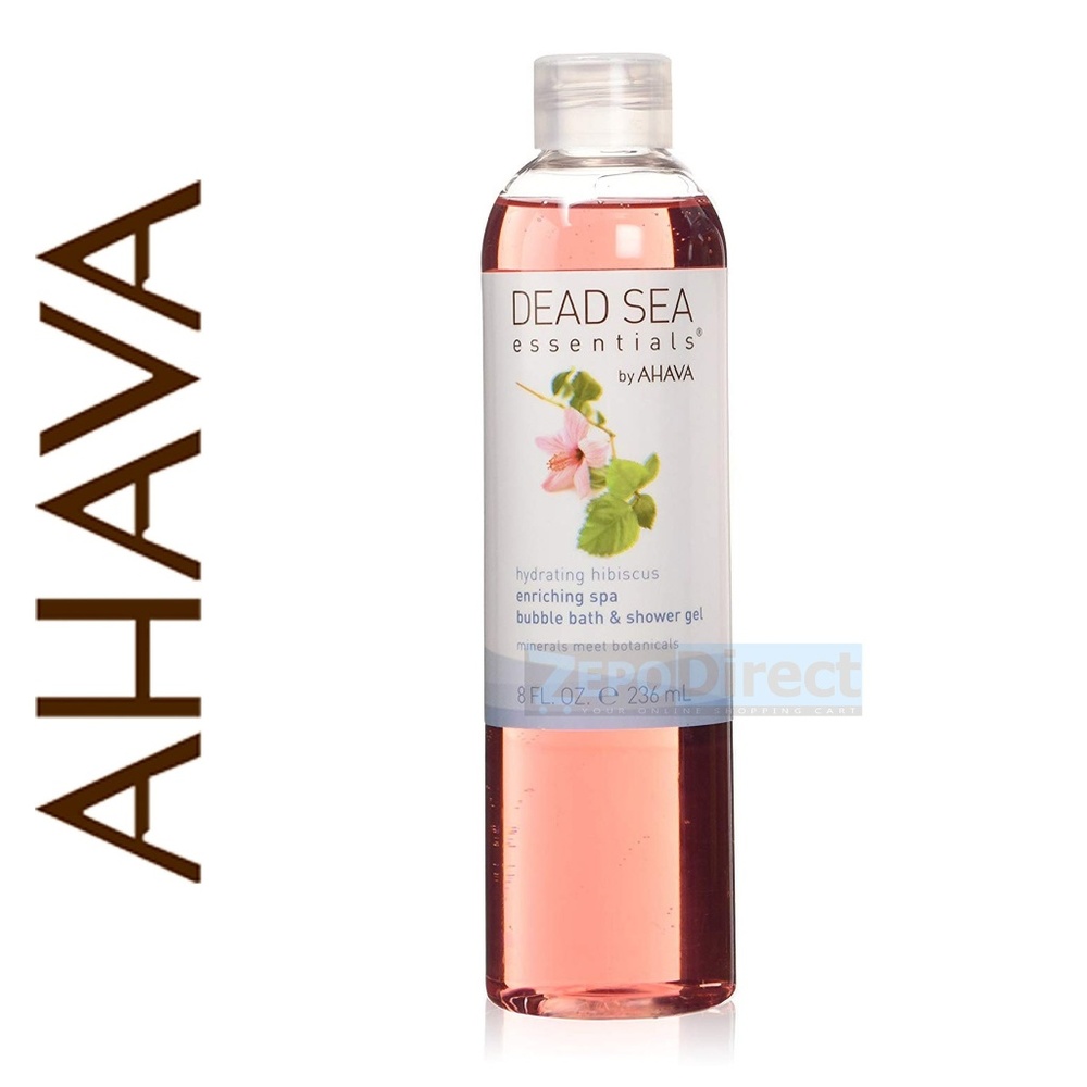 AHAVA Hydrating Hibiscus Bubble Bath & Shower Gel